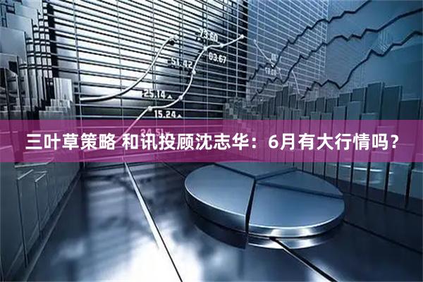 三叶草策略 和讯投顾沈志华：6月有大行情吗？